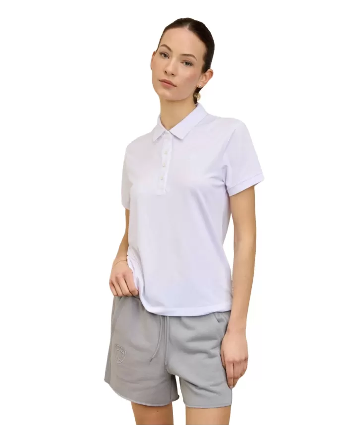 Polo Donna bianca regular fit 25SBLDT02138 006526 CALTHA |BLAUER Polo Donna bianca regular fit 25SBLDT02138 006526 CALTHA |BLAUER