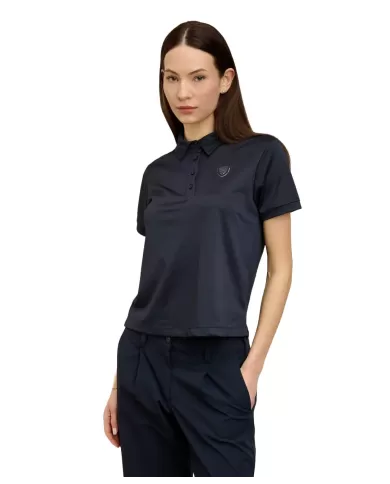 Polo Donna blu regular fit 25SBLDT02138 006526 CALTHA|BLAUER Polo Donna blu regular fit 25SBLDT02138 006526 CALTHA|BLAUER