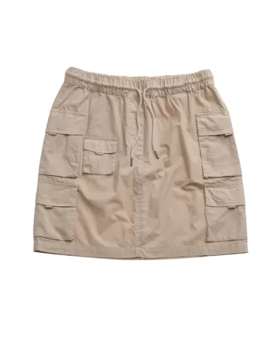 Gonna Donna cotone stile cargo corta 25SBLDV05299 007138 CORAL|BLAUER Gonna Donna cotone stile cargo corta 25SBLDV05299 007138 CORAL|BLAUER
