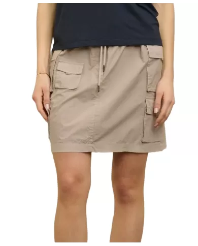 Gonna Donna cotone stile cargo corta 25SBLDV05299 007138 CORAL|BLAUER Gonna Donna cotone stile cargo corta 25SBLDV05299 007138 CORAL|BLAUER