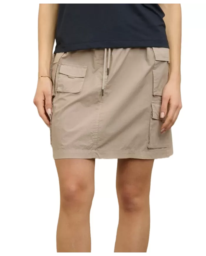 Gonna Donna cotone stile cargo corta 25SBLDV05299 007138 CORAL|BLAUER Gonna Donna cotone stile cargo corta 25SBLDV05299 007138 CORAL|BLAUER