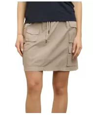 Gonna Donna cotone stile cargo corta 25SBLDV05299 007138 CORAL|BLAUER