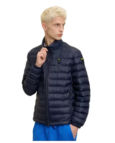 Giubbotto Uomo blu a collo alto 25SBLUC02228 007104 SEWALL|BLAUER Giubbotto Uomo blu a collo alto 25SBLUC02228 007104 SEWALL|BLAUER