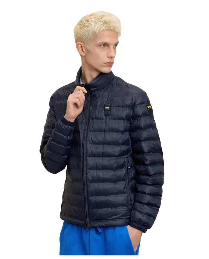 Giubbotto Uomo blu a collo alto 25SBLUC02228 007104 SEWALL|BLAUER Giubbotto Uomo blu a collo alto 25SBLUC02228 007104 SEWALL|BLAUER