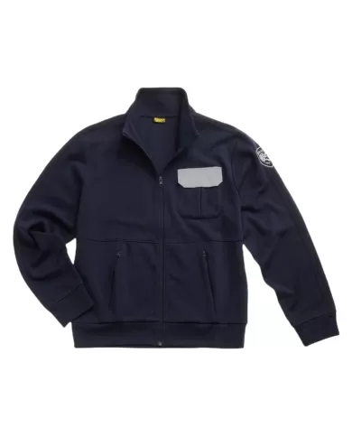Felpa Uomo con taschino rinfrangente 25SBLUF01055 007092 WALTON|BLAUER Felpa Uomo con taschino rinfrangente 25SBLUF01055 007092 WALTON|BLAUER