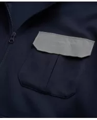 Felpa Uomo con taschino rinfrangente 25SBLUF01055 007092 WALTON|BLAUER