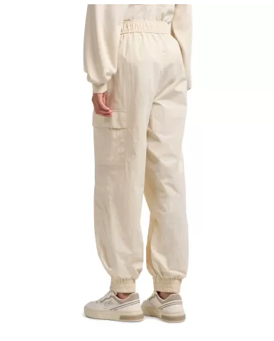 Pantalone Donna panna stile cargo 7W000157 AF12452|EA7 Pantalone Donna panna stile cargo 7W000157 AF12452|EA7