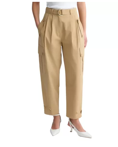 Pantaloni Donna cargo con cinta abbinata WA5314T4311|LIU JO