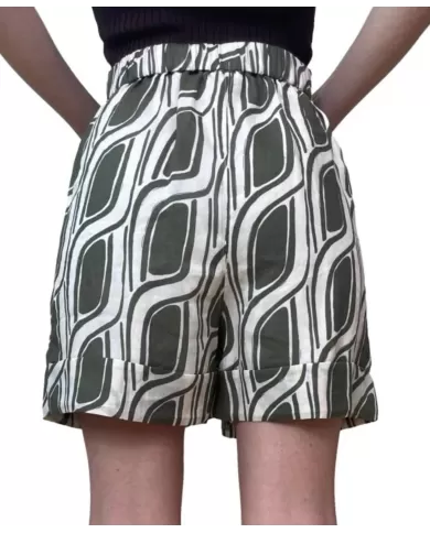 Short Donna regular con dettaglio risvolto WA5483T6862|LIU JO