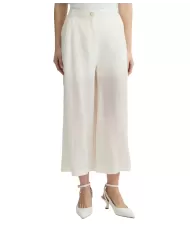 Pantalone Donna bianchi stile palazzo WA5484T6862|LIU JO
