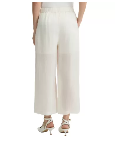 Pantalone Donna bianchi stile palazzo WA5484T6862|LIU JO