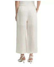 Pantalone Donna bianchi stile palazzo WA5484T6862|LIU JO