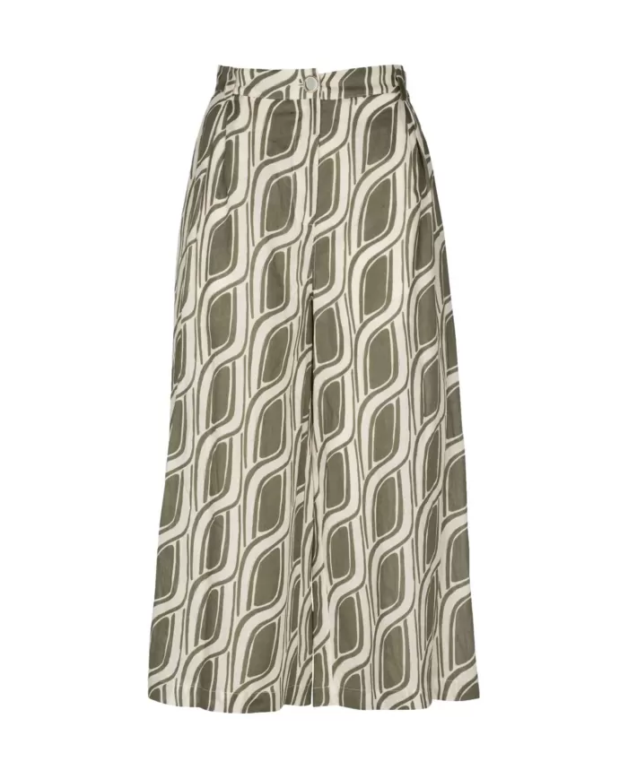 Pantalone Donna a fantasia stile palazzo WA5484T6862|LIU J Pantalone Donna a fantasia stile palazzo WA5484T6862|LIU J
