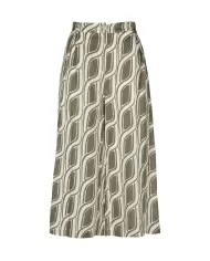 Pantalone Donna a fantasia stile palazzo WA5484T6862|LIU J