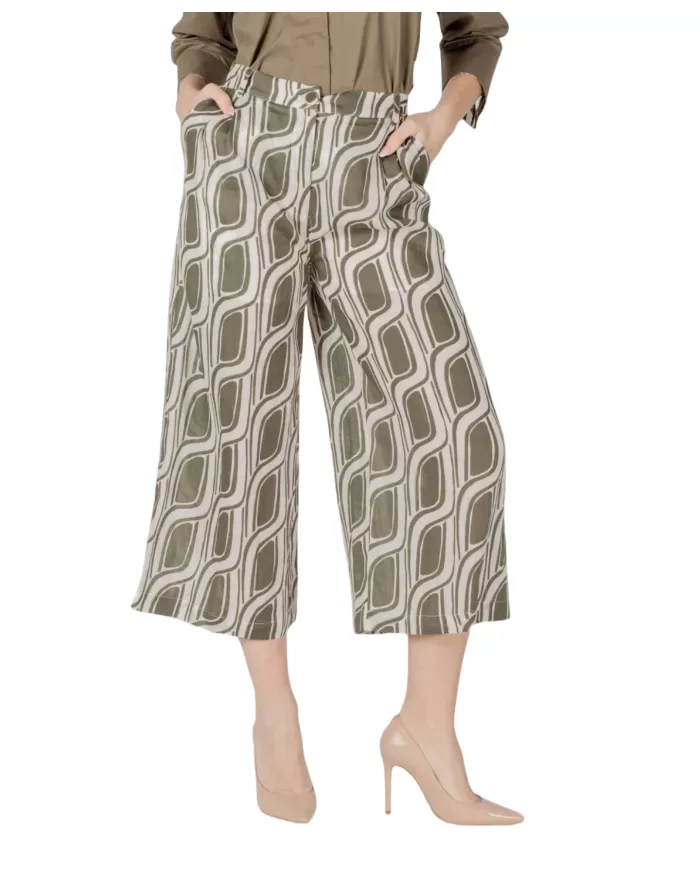 Pantalone Donna a fantasia stile palazzo WA5484T6862|LIU J Pantalone Donna a fantasia stile palazzo WA5484T6862|LIU J