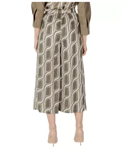 Pantalone Donna a fantasia stile palazzo WA5484T6862|LIU J