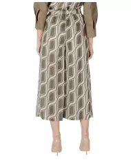 Pantalone Donna a fantasia stile palazzo WA5484T6862|LIU J