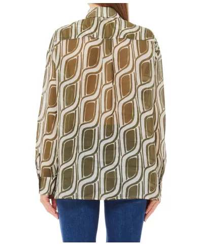 Camicia Donna a fantasia WA5487T6861|LIU JO