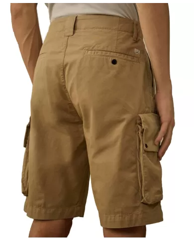 Bermuda Uomo stile cargo in cotone 18CMBE315A 110340O|C.P. COMPANY