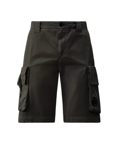 Bermuda Uomo stile cargo in cotone 18CMBE315A 110340O|C.P. COMPANY