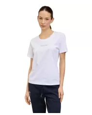 T-shirt Donna bianca in cotone 25SBLDH02374 006842|BLAUER