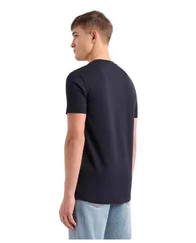 T-shirt Uomo nera in cotone 8NZT84 Z8M9Z|ARMANI EXCHANGE