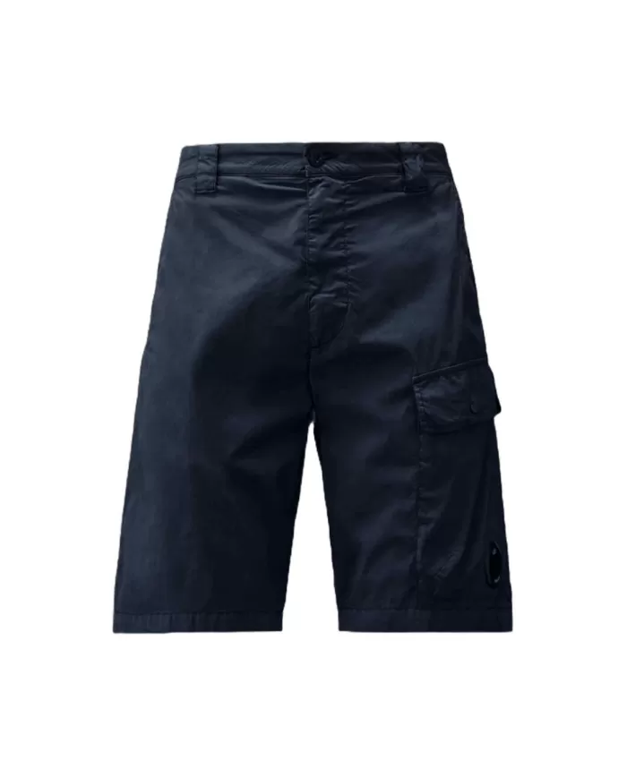Bermuda Uomo blu stile cargo 18CMBE111A 006439G|C.P. COMPANY Bermuda Uomo blu stile cargo 18CMBE111A 006439G|C.P. COMPANY