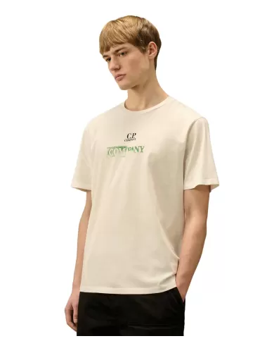 T-shirt Uomo maxi stampa sul retro 18CMTS307A 005431G|C.P. COMPANY