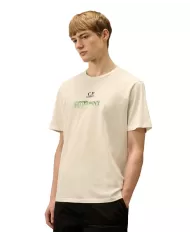 T-shirt Uomo maxi stampa sul retro 18CMTS307A 005431G|C.P. COMPANY T-shirt Uomo maxi stampa sul retro 18CMTS307A 005431G|C.P. COMPANY