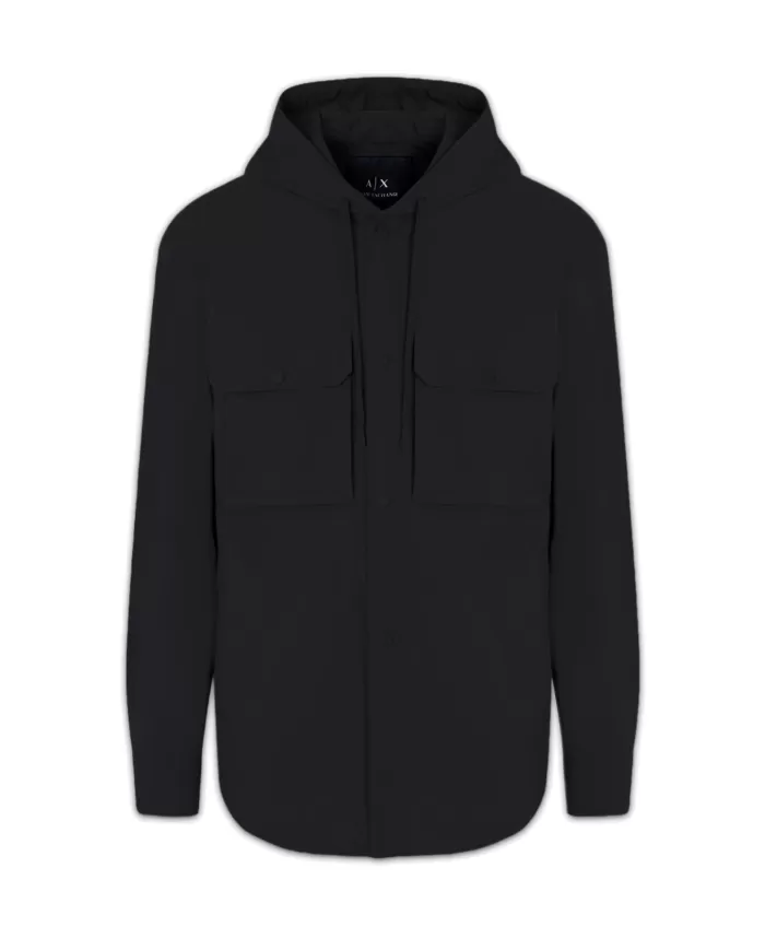 Giubbino Uomo nero con tasconi avanti XM000415 AF10357|ARMANI EXCHANGE Giubbino Uomo nero con tasconi avanti XM000415 AF10357|ARMANI EXCHANGE