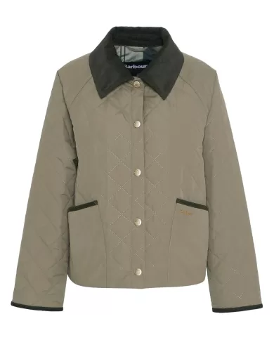 Giacca Donna verde trapuntata LQU1813 ANISE |BARBOUR