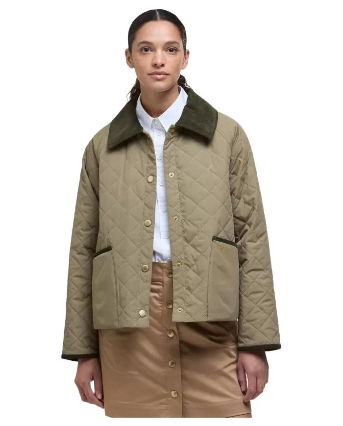 Giacca Donna verde trapuntata LQU1813 ANISE |BARBOUR Giacca Donna verde trapuntata LQU1813 ANISE |BARBOUR