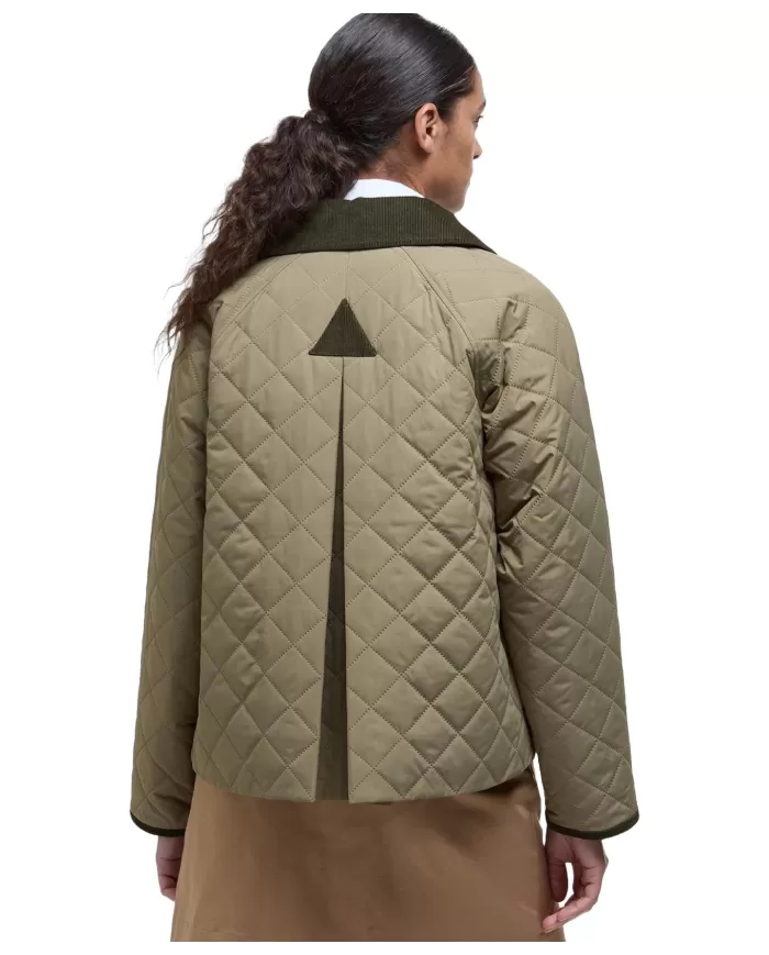 Giacca Donna verde trapuntata LQU1813 ANISE |BARBOUR