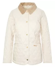 Giacca Donna bianca trapuntata LQU0475 ANNANDALE|BARBOUR