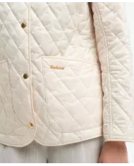 Giacca Donna bianca trapuntata LQU0475 ANNANDALE|BARBOUR