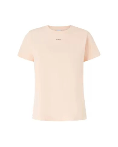 T-shirt Donna rosa in cotone 100373 A228 BASICA|PINKO T-shirt Donna rosa in cotone 100373 A228 BASICA|PINKO