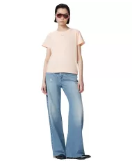 T-shirt Donna rosa in cotone 100373 A228 BASICA|PINKO T-shirt Donna rosa in cotone 100373 A228 BASICA|PINKO