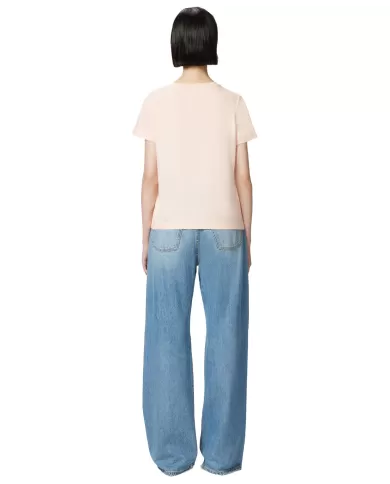 T-shirt Donna rosa in cotone 100373 A228 BASICA|PINKO T-shirt Donna rosa in cotone 100373 A228 BASICA|PINKO