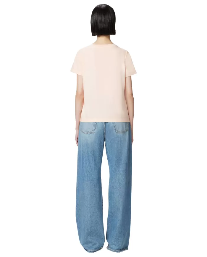 T-shirt Donna rosa in cotone 100373 A228 BASICA|PINKO T-shirt Donna rosa in cotone 100373 A228 BASICA|PINKO