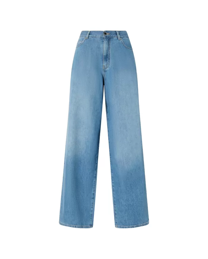 Jeans Donna gamba dritta ed ampia 104601A2DR LAURYN|PINKO Jeans Donna gamba dritta ed ampia 104601A2DR LAURYN|PINKO