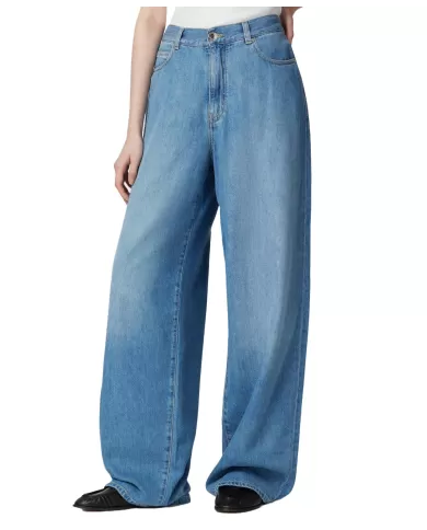 Jeans Donna gamba dritta ed ampia 104601A2DR LAURYN|PINKO