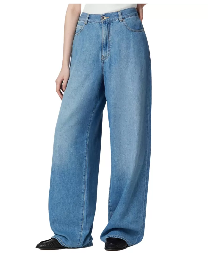 Jeans Donna gamba dritta ed ampia 104601A2DR LAURYN|PINKO Jeans Donna gamba dritta ed ampia 104601A2DR LAURYN|PINKO