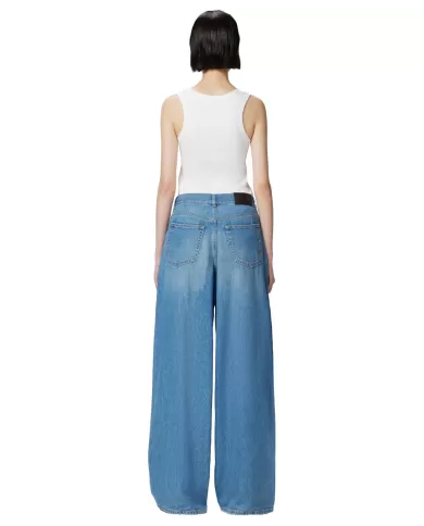 Jeans Donna gamba dritta ed ampia 104601A2DR LAURYN|PINKO