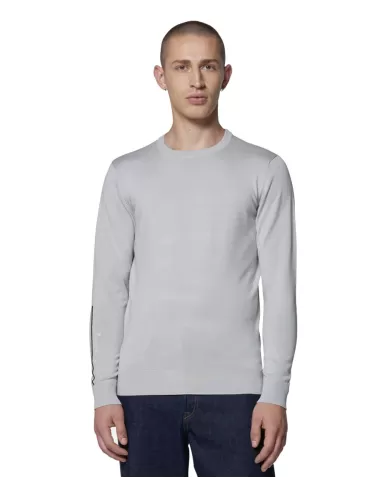 Maglia Uomo grigi con logo sulla manica UMP25013MAMNR CEALIO|RICHMOND Maglia Uomo grigi con logo sulla manica UMP25013MAMNR CEALIO|RICHMOND