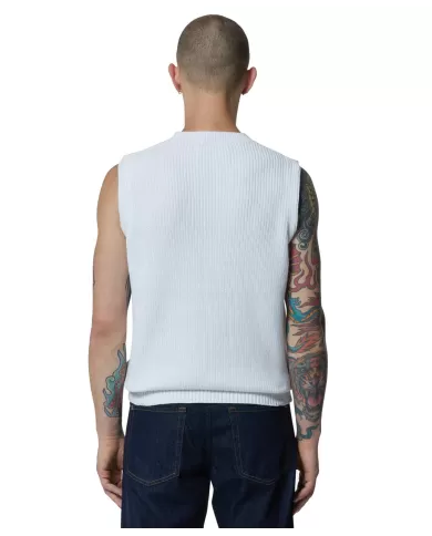 Gilet Uomo in cotone lavorato a maglia UMP25068GLRI CENUSCA|RICHMOND Gilet Uomo in cotone lavorato a maglia UMP25068GLRI CENUSCA|RICHMOND