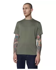T-shirt Uomo verde militare in cotone UMP25154TSSDL HAMMA|RICHMOND