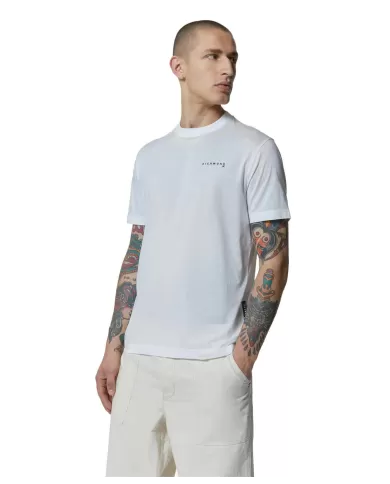 T-shirt Uomo bianca in cotone UMP25154TSSDL HAMMA|RICHMOND T-shirt Uomo bianca in cotone UMP25154TSSDL HAMMA|RICHMOND
