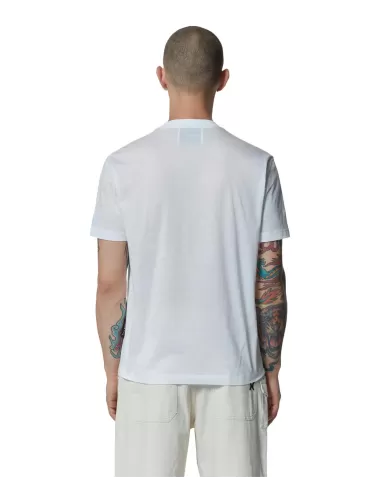 T-shirt Uomo bianca in cotone UMP25154TSSDL HAMMA|RICHMOND T-shirt Uomo bianca in cotone UMP25154TSSDL HAMMA|RICHMOND
