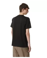 T-shirt Uomo nera in cotone UMP25154TSSDL HAMMA|RICHMOND