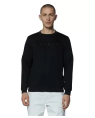 Felpa Uomo nera in cotone UMP25211FEOF CHILIS|RICHMOND